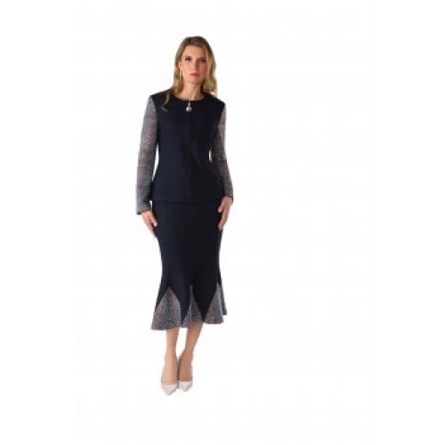Tally Taylor 7247 Knit Suit 